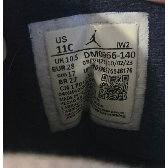 Little Kids Jordan 3 Retro High Tops Sneakers Size US 11C - Picture 5 of 6